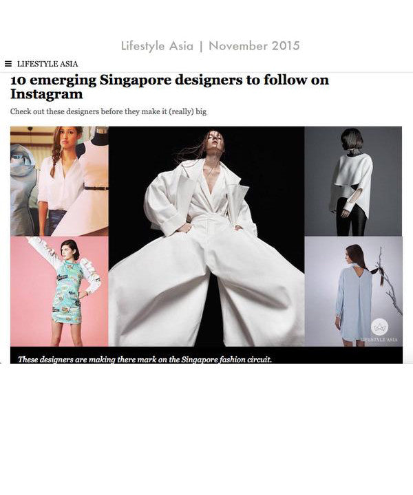 10 Emerging Singapore Designers to Follow on Instagram / Lifestyle Asia
