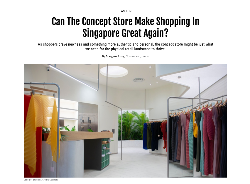 FEMALE | Can The Concept Store Make Shopping In Singapore Great Again?
