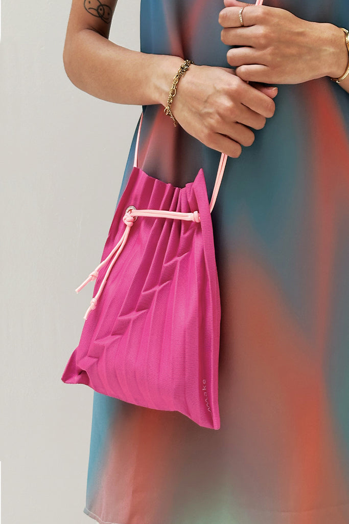 MAKE PLEAT BAG (PACK) - PINK