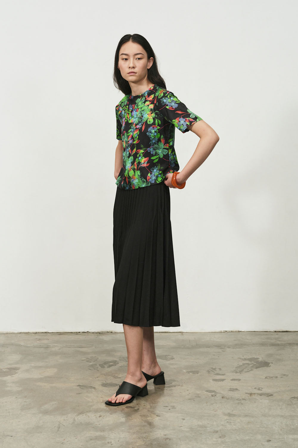 SILK BLOOM TOP