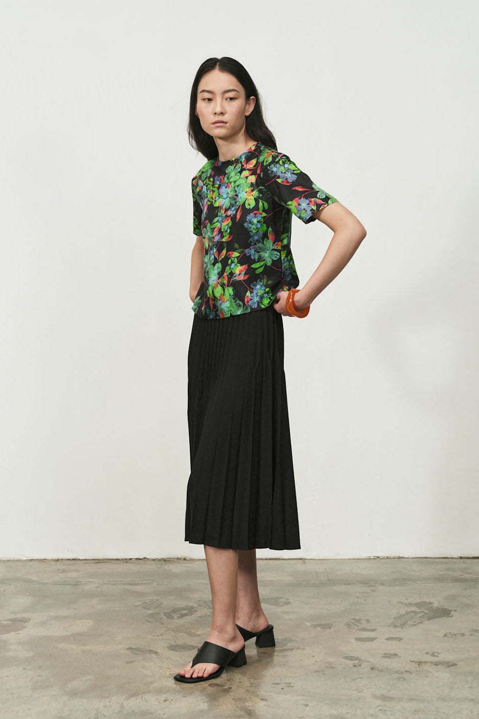 SILK BLOOM TOP