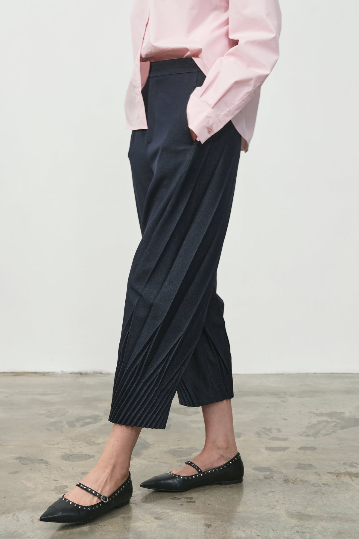BELLINA DENIM TROUSERS