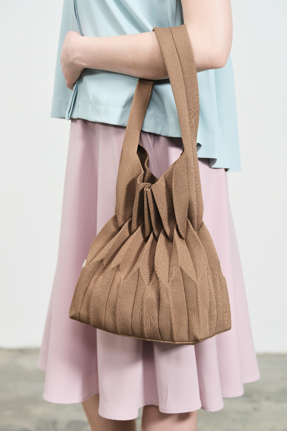 SCULPT PLEAT BAG SMALL
